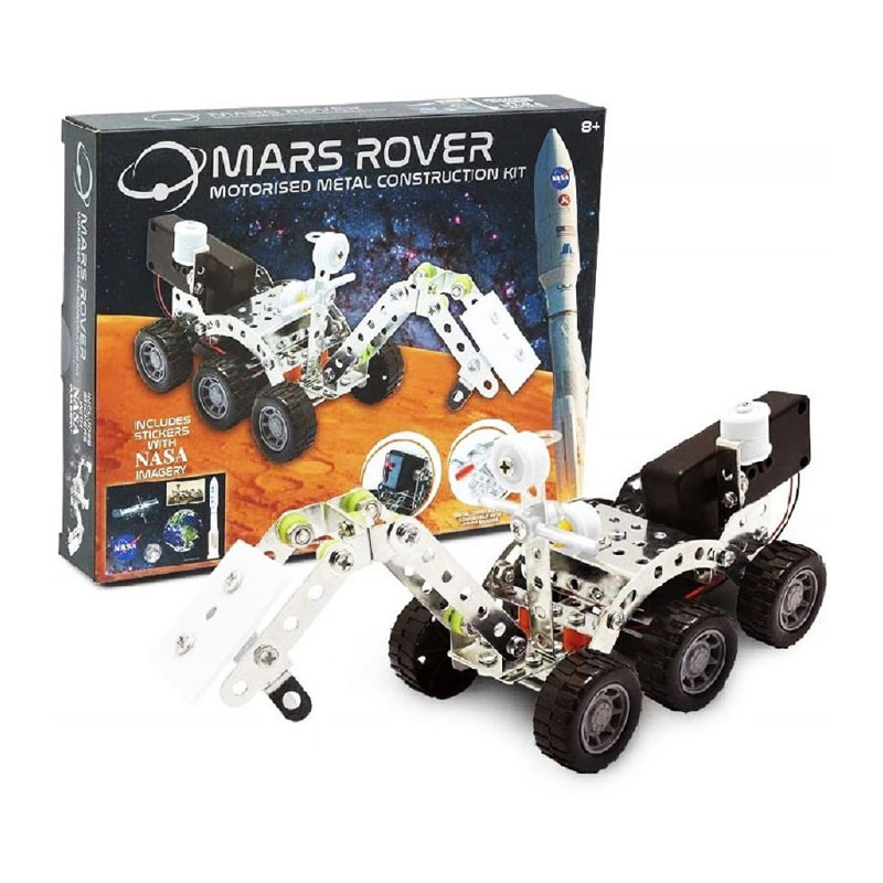 Set de construcción metálica motorizada Mars Rover