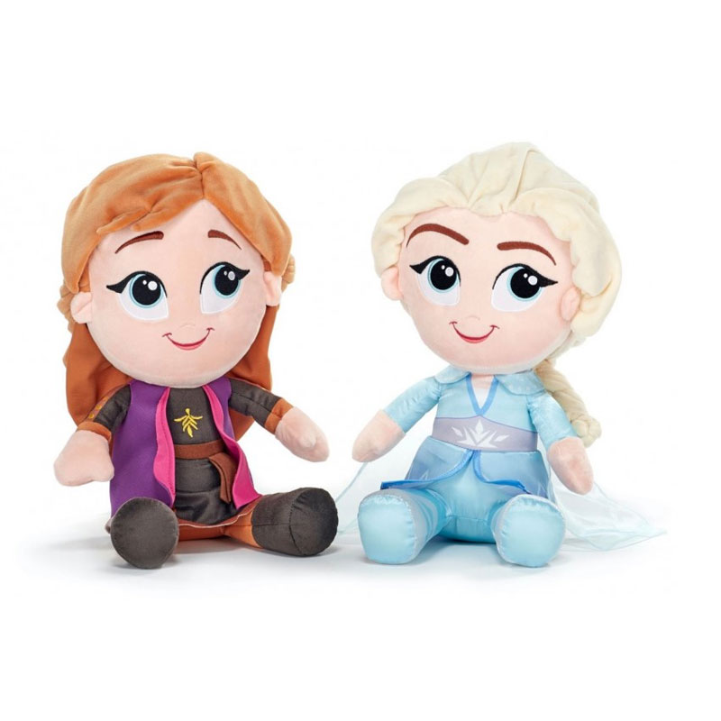 Peluches Ana & Elsa Frozen II 46cm 批发