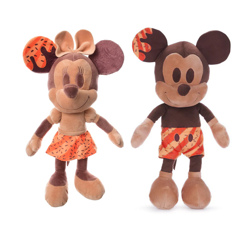 Peluches Minnie y Mickey Mouse Chocolate Orange Disney 30cm 批发