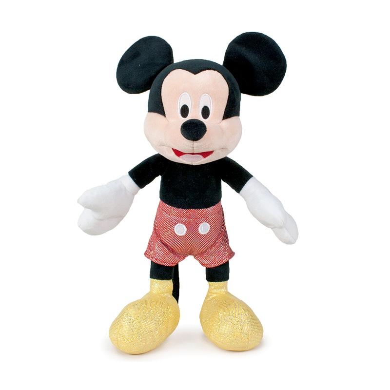 Peluche glitter Mickey Mouse Disney 35cm