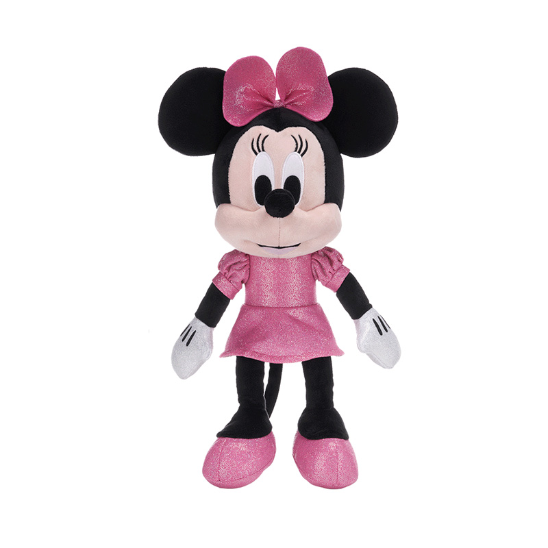 Peluche glitter Minnie Mouse Disney 35cm