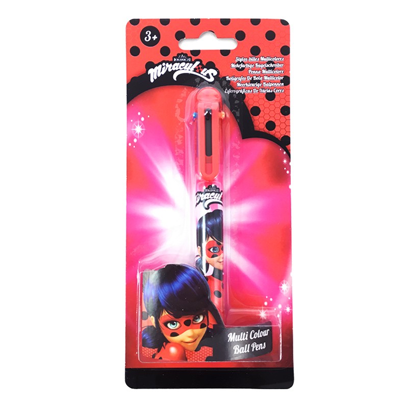 Distribuidor mayorista de Bolígrafo 6 colores Prodigiosa Ladybug