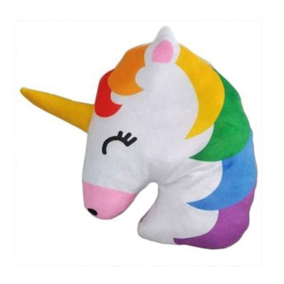 Distribuidor mayorista de Cojín peluche emoji unicornio 32cm