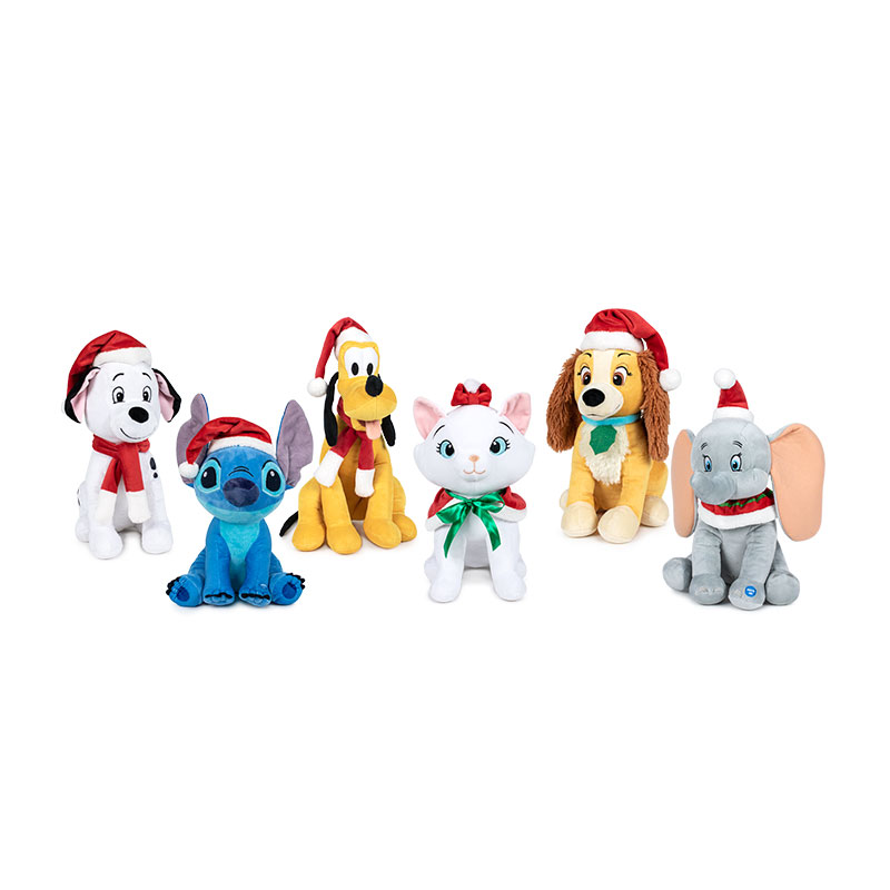 Distribuidor mayorista de Peluches Disney Christmas c/sonido 26cm