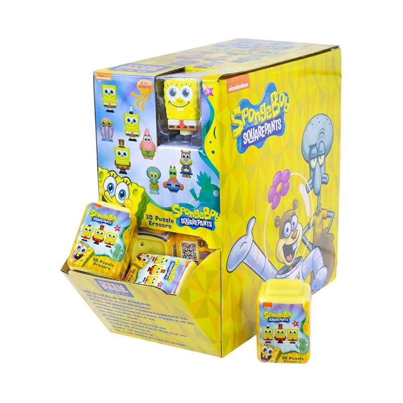 Expositor 3D Puzzle Palz Bob Esponja