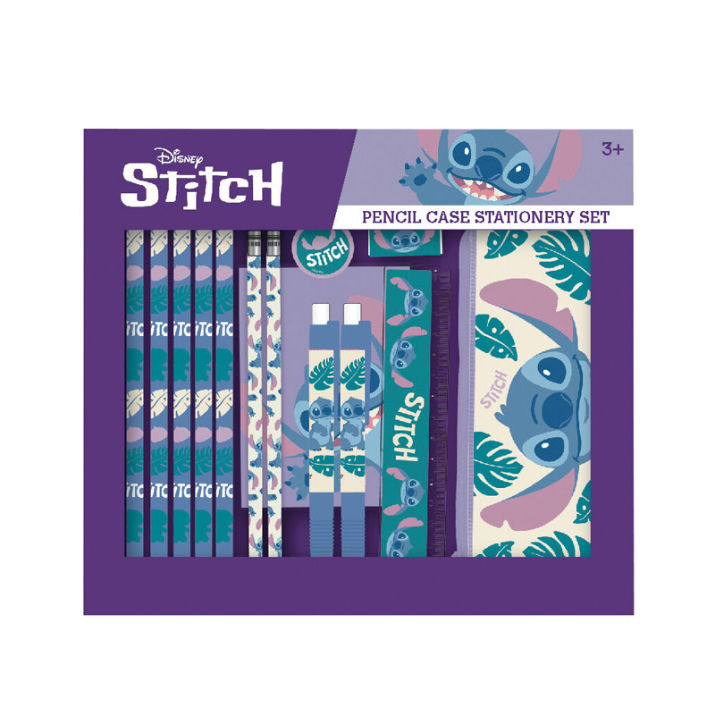 Set de papelería Stitch Disney 15pcs
