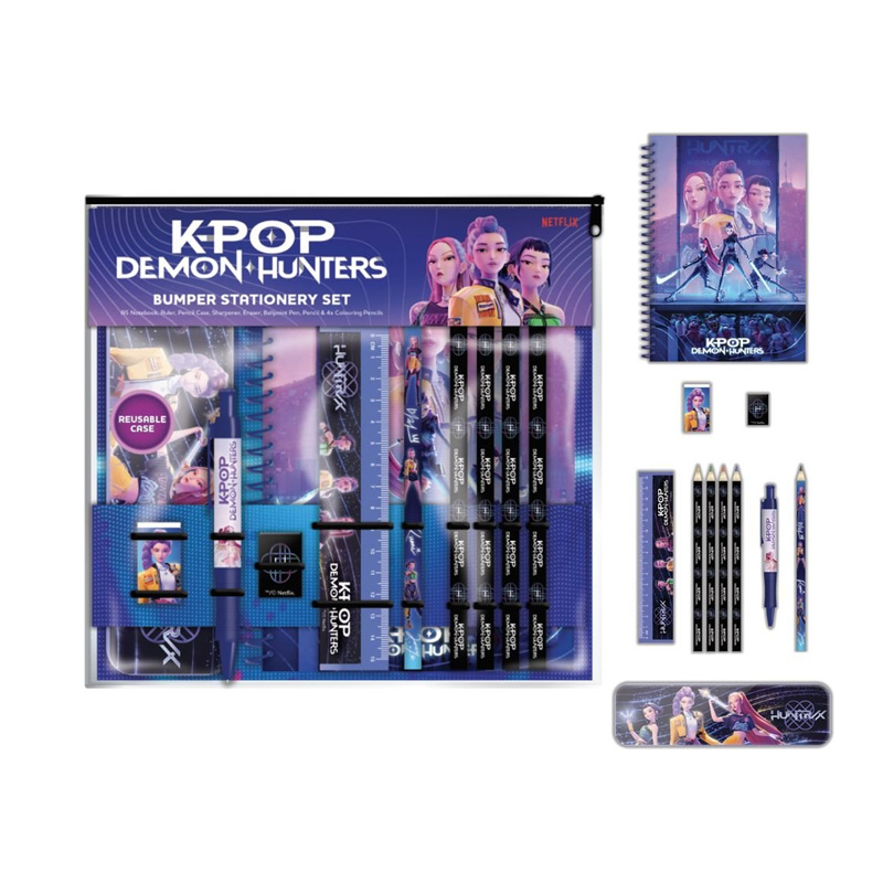 Set de papelería Deluxe KPop Demon Hunters
