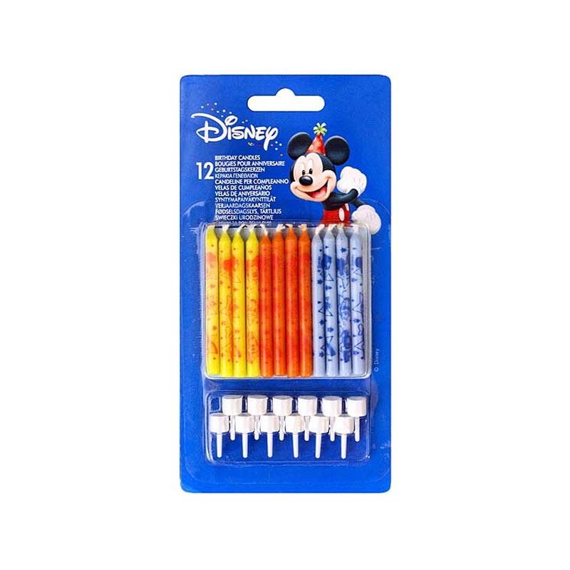 Distribuidor mayorista de Juego de 12 velas Mickey Club House