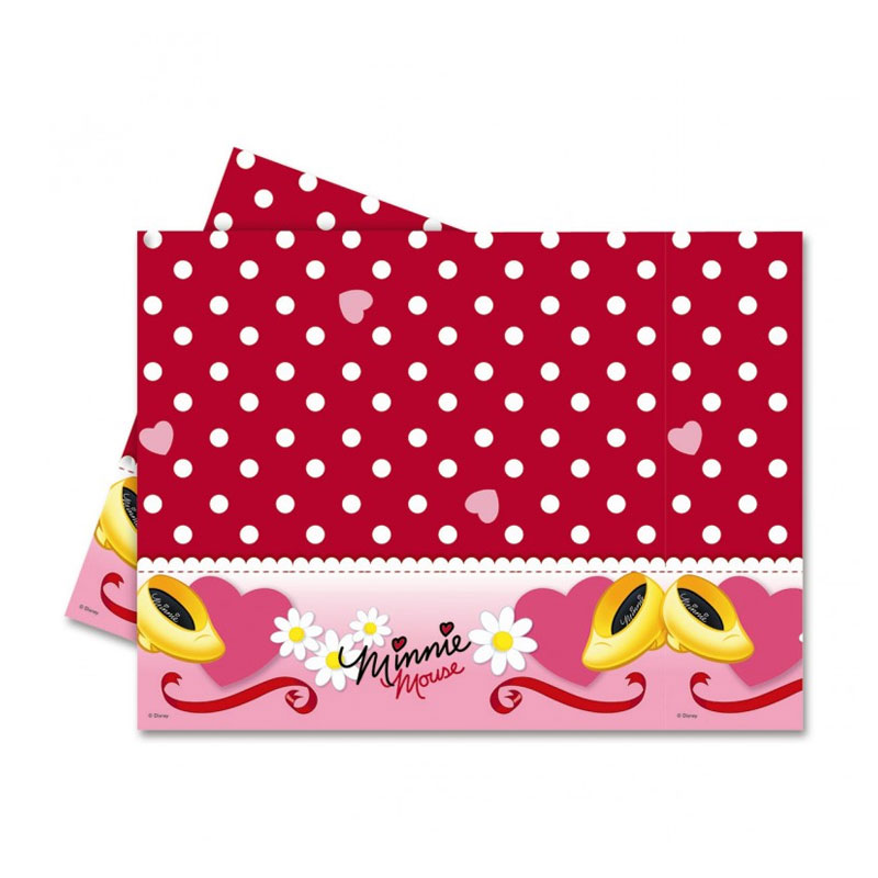 Distribuidor mayorista de Mantel de mesa de plástico 120x180cm Minnie Disney