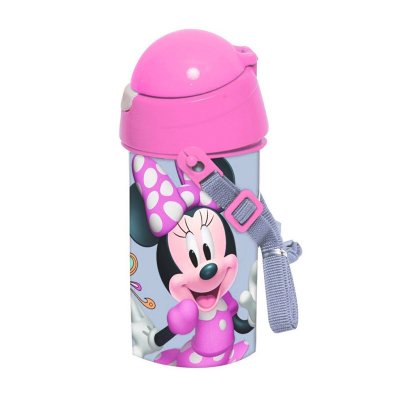 Botella robot pop up 500ml Minnie Mouse