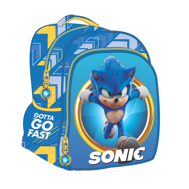 Distribuidor mayorista de Mochila Sonic The Hedgehog 30cm