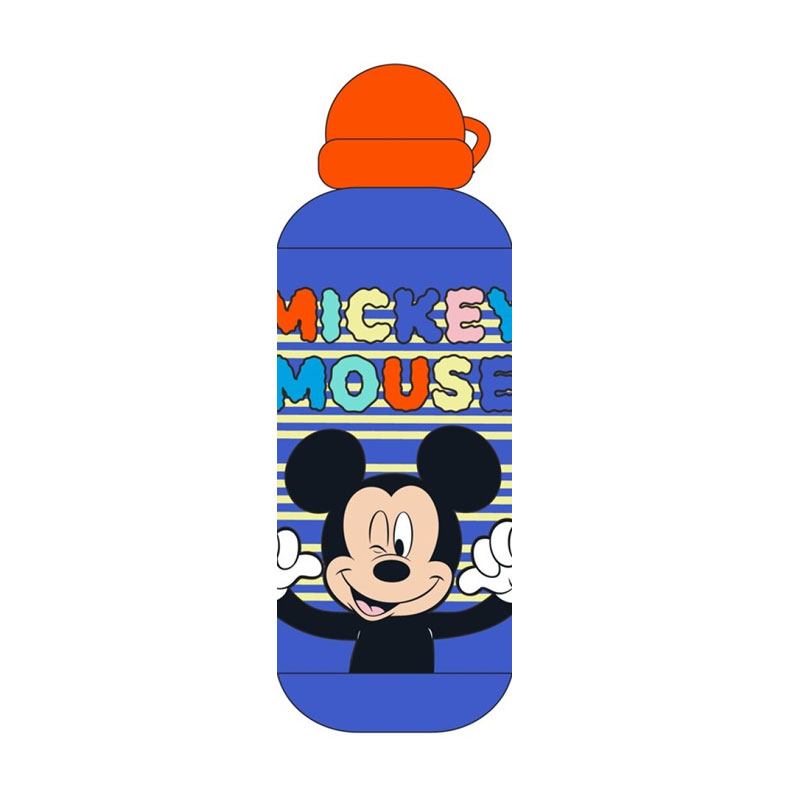 Botella aluminio Mickey Mouse 520ml