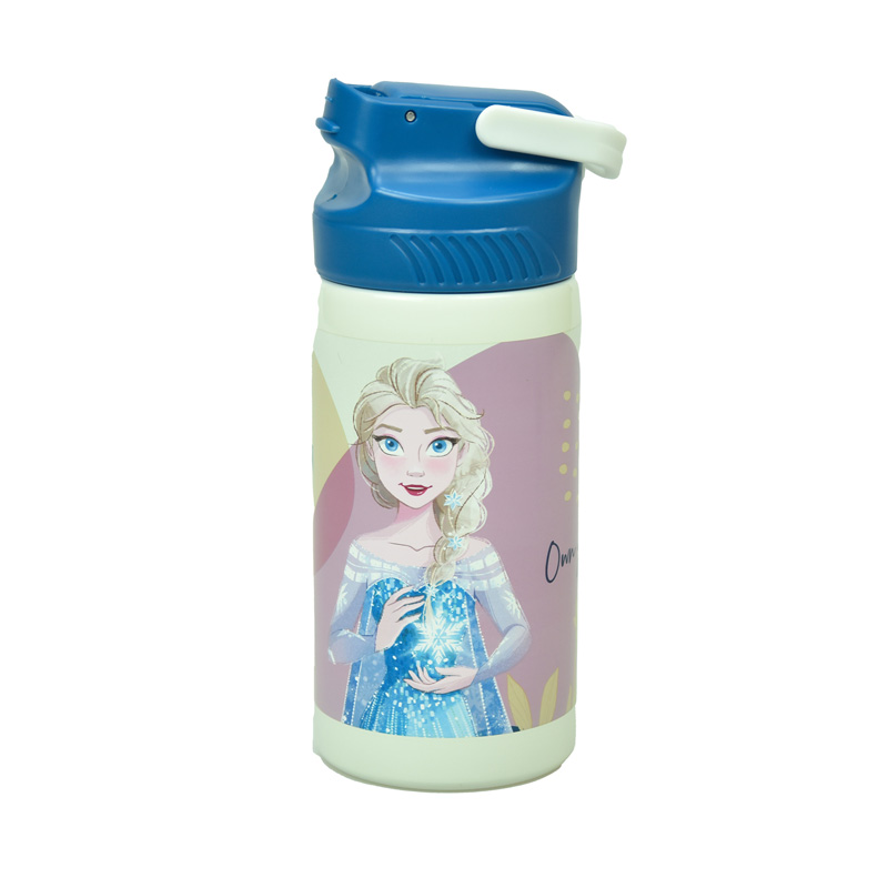 Botella aluminio Flip 500ml Frozen Elsa Disney