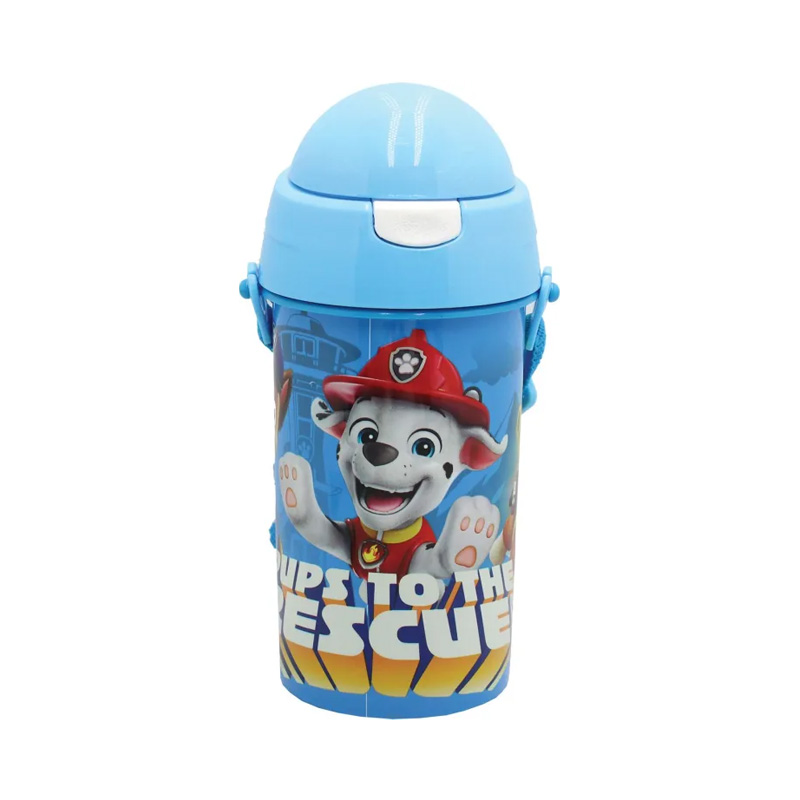 Cantimplora Pop Up 500ml Paw Patrol Rescue