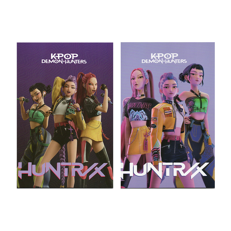 Cuaderno c/líneas Cazadoras KPop Demon Hunters 25cm