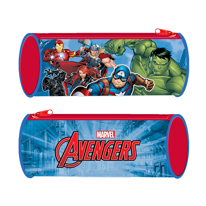 Estuche cilíndrico 22cm Los Vengadores Marvel