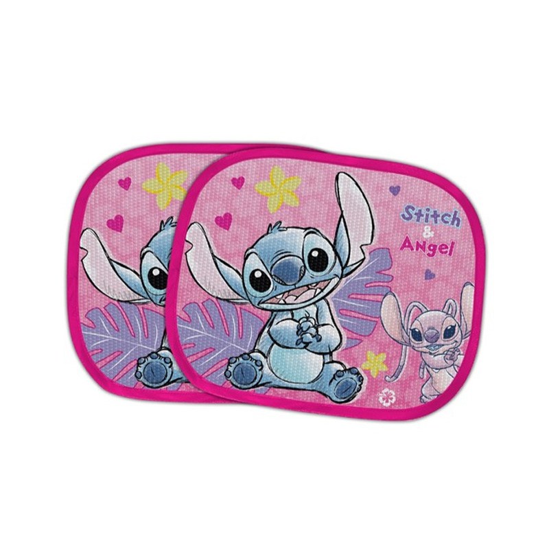 2 parasoles laterales Stitch & Angel Disney