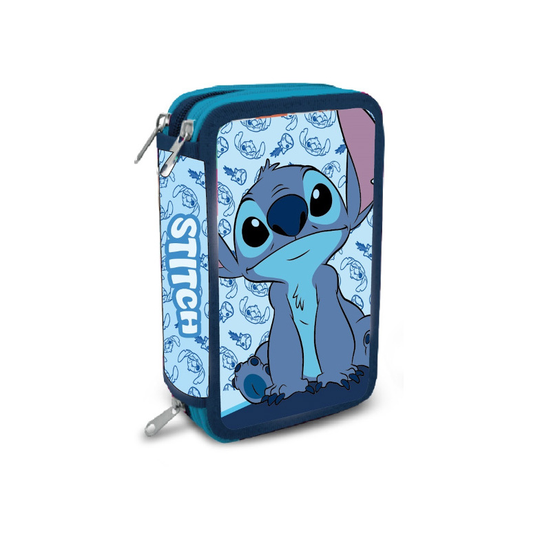 Plumier triple Stitch Disney 20cm - azul