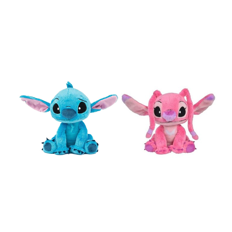 Peluche Stitch y Angel Disney 20cm