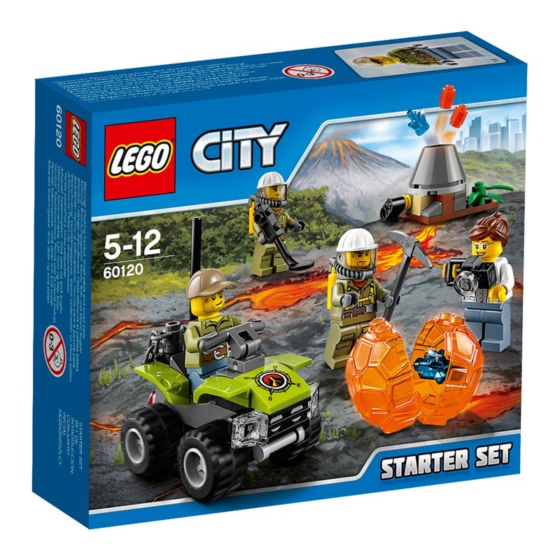 Distribuidor mayorista de Volcán: Set de introducción Lego City Volcano Explorers