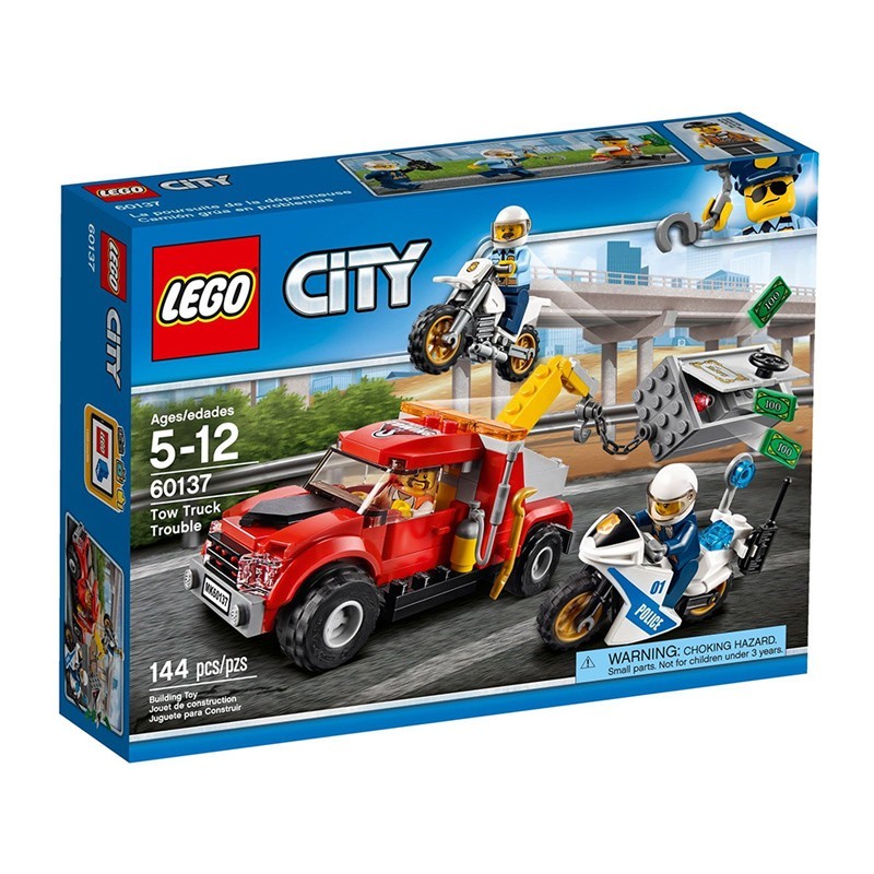 Distribuidor mayorista de Camión grúa en problemas Lego City Police