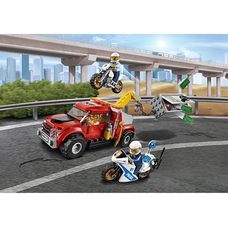 Distribuidor mayorista de Camión grúa en problemas Lego City Police