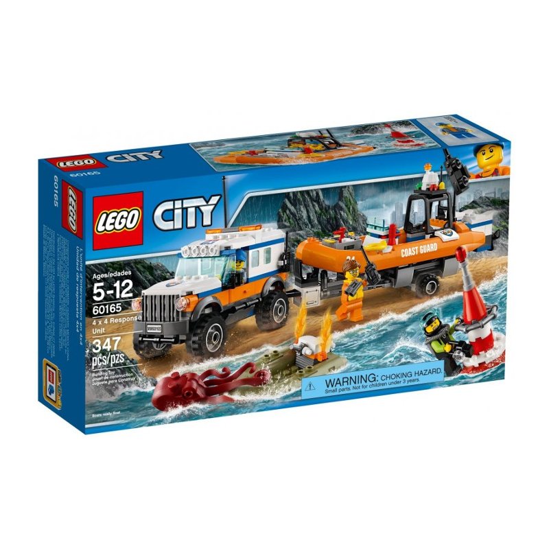 Distribuidor mayorista de Unidad de respuesta 4x4 Lego City Coast Guard
