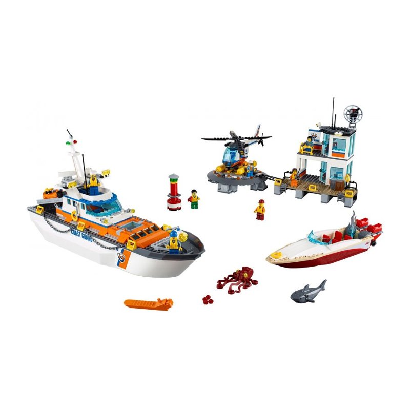 Distribuidor mayorista de Guardacostas: Cuartel general Lego City Coast Guard