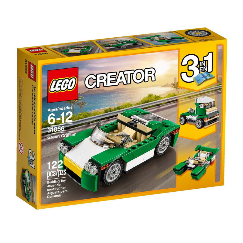 Distribuidor mayorista de Descapotable verde Lego Creator