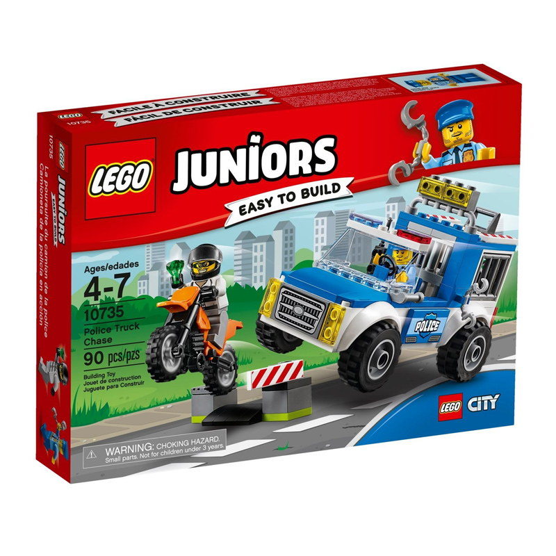 Distribuidor mayorista de Furgón de la policía en acción Lego Juniors