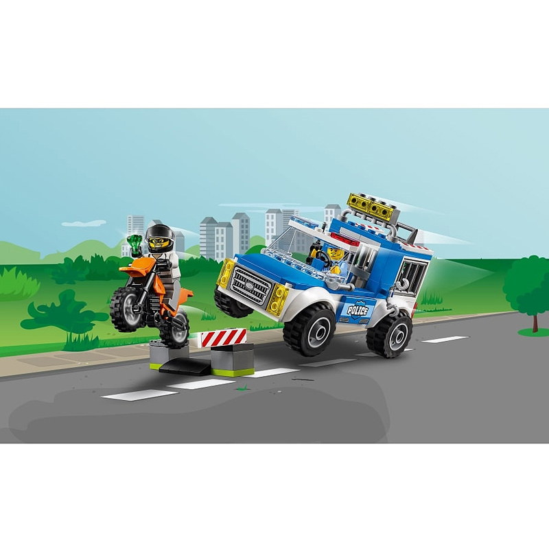 Distribuidor mayorista de Furgón de la policía en acción Lego Juniors