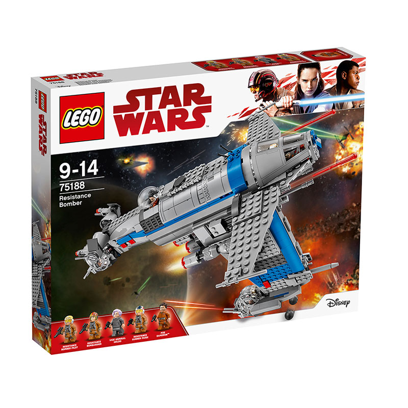 Distribuidor mayorista de Bombardero de la Resistencia Lego Star Wars