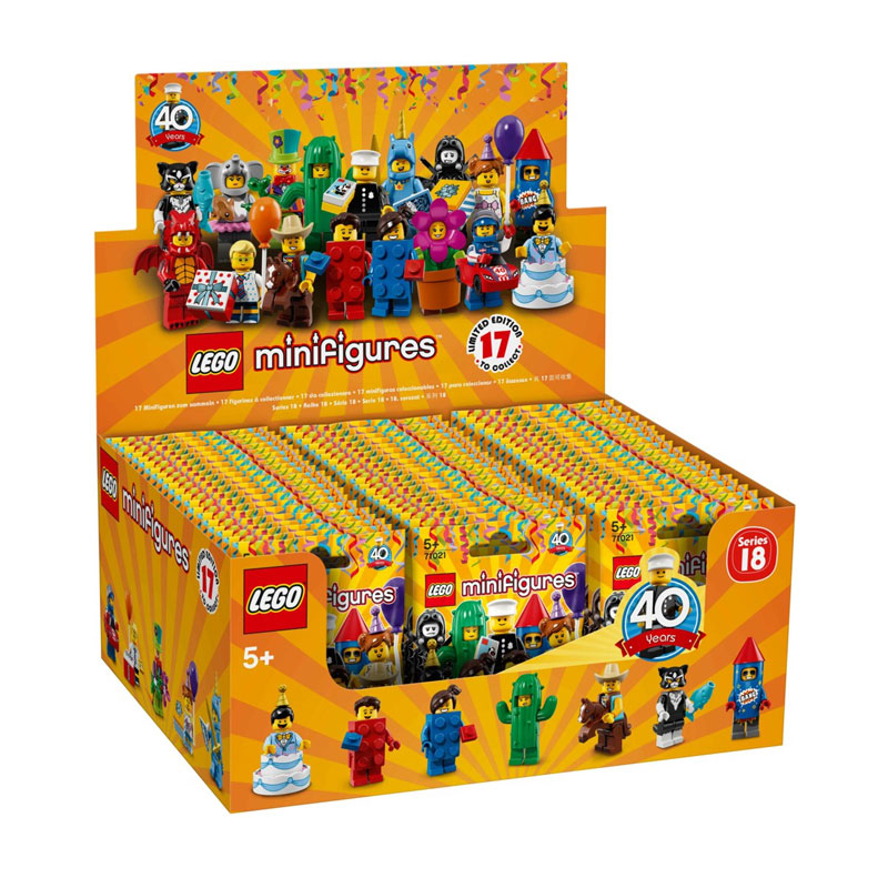Distribuidor mayorista de Sobres Lego Fiesta Minifiguras 18ª edición