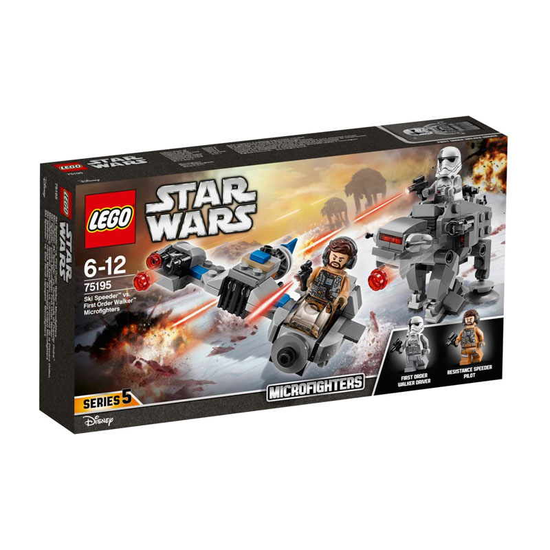 Distribuidor mayorista de Microfighters: Speeder Esquiador vs. Caminante de la Primera Orden Lego Star Wars