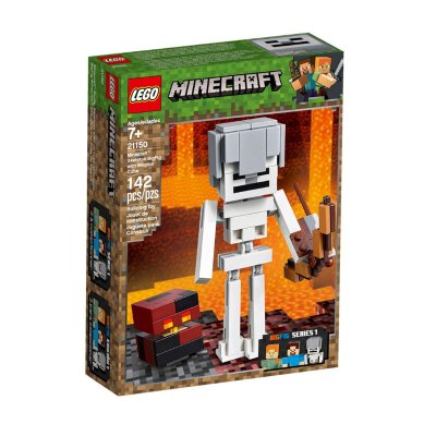 Distribuidor mayorista de Bigfig Esqueleto c/cubo de magma Lego Minecraft