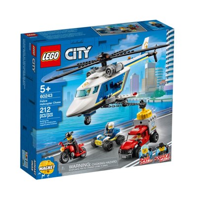 Policía: Persecución en Helicóptero Lego City Police
