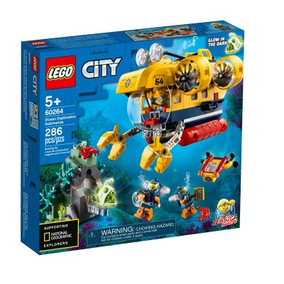 Distribuidor mayorista de Océano: Submarino de Exploración Lego City