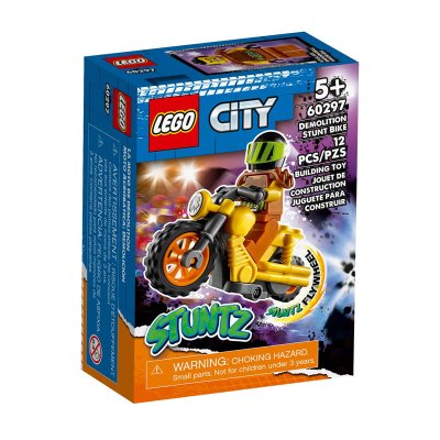 Moto acrobática demolición Lego City