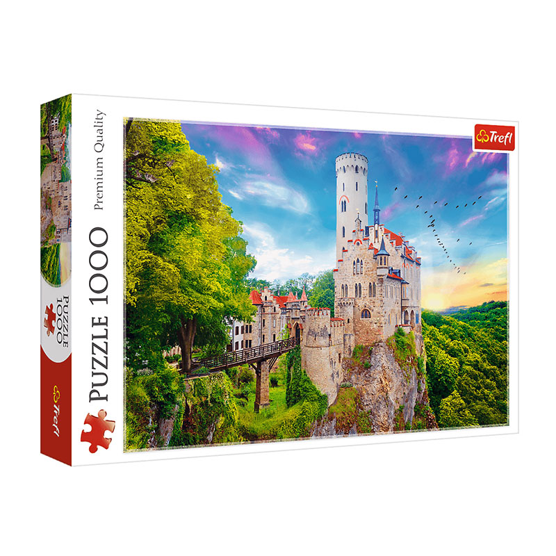 Puzzle Premium Quality Castillo de Lichtenstein Alemania 1000pzs