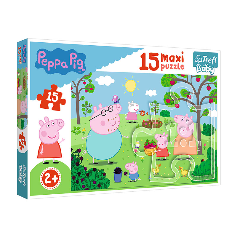 Distribuidor mayorista de Puzzle Maxi Jardín Peppa Pig 15pzs