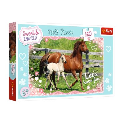 Wholesaler of Puzzle Caballos Sweet & Lovely 160pzs
