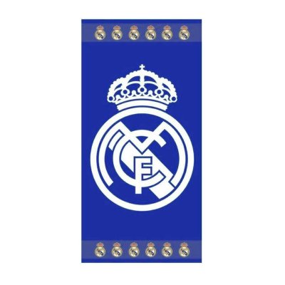 Toalla Jacquard algodón egipcio 86x160cm Real Madrid FC
