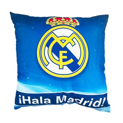 Distribuidor mayorista de Cojín Real Madrid F.C ¡Hala Madrid! 40x40cm