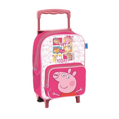 Wholesaler of Mochila Trolley infantil Peppa Pig 33cm