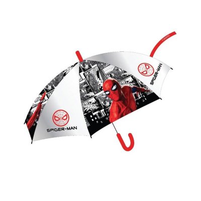 Paraguas automático semitransparente Spiderman 60cm