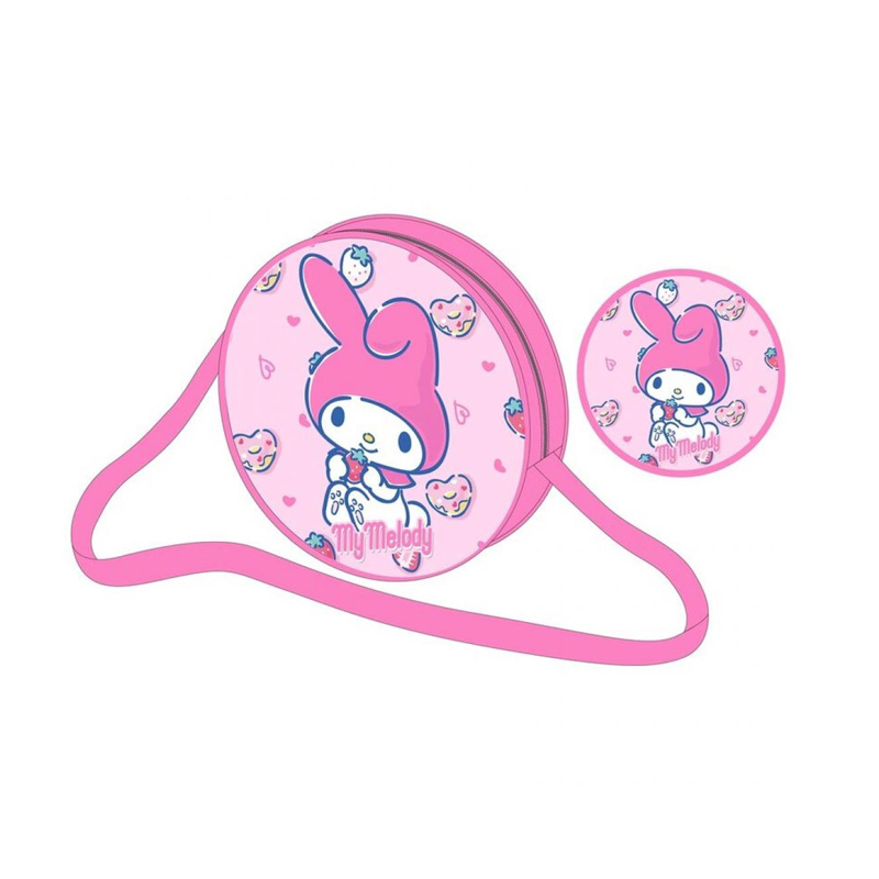 Bolso bandolera My Melody Hello Kitty 15cm