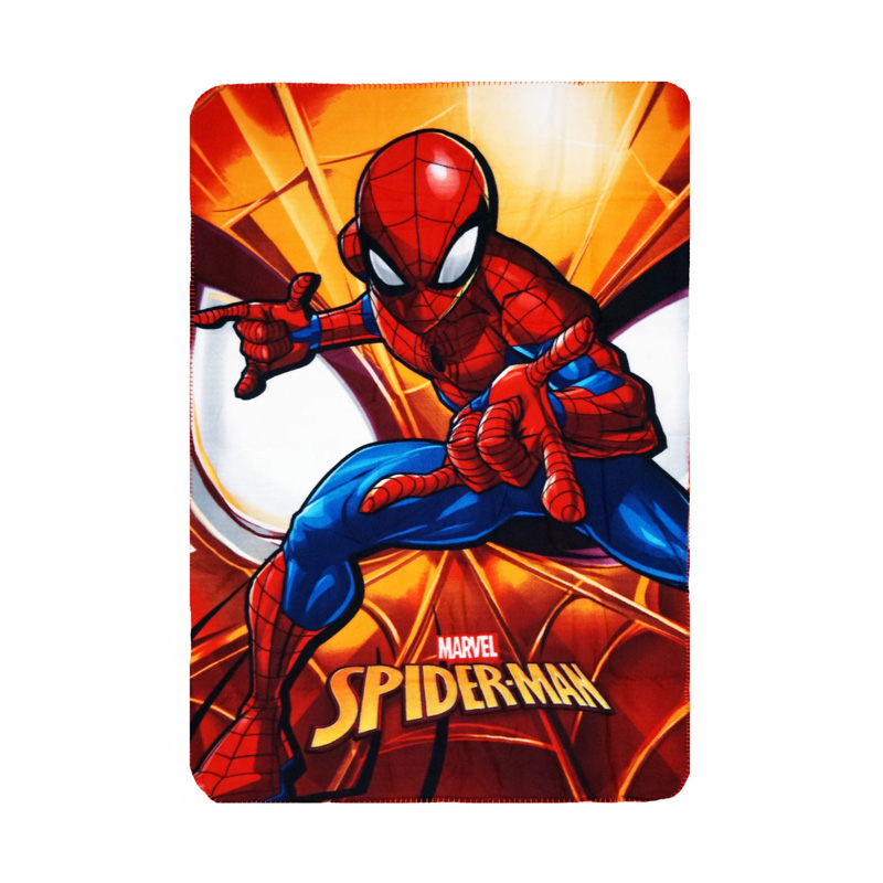 Manta polar 100x140cm Spiderman Hero