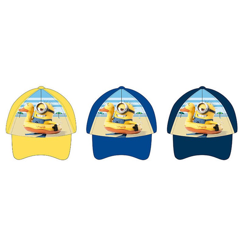 Distribuidor mayorista de Gorra Minions con flotador patito 3 modelos