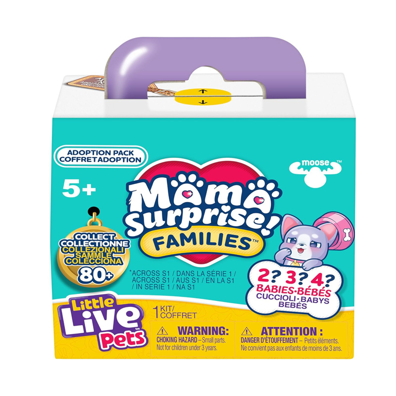 Caja sorpresa Mama Surprise Families Little Live Pets serie 1