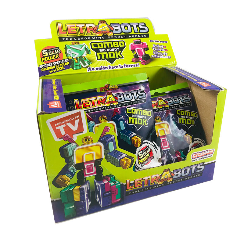 Distribuidor mayorista de Sobres Letrabots Numbers Combo Big Robot Mok